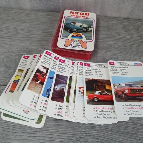 Top trumps fast cars - trumps,