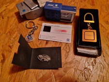 Peugeot 206 Werbeartikel Uhr Schlüsselanhänger Pin