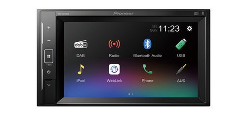Pioneer dmh a240dab doppel din - dmh-a240dab, doppel-din