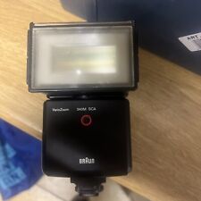 Braun Vario Zoom 340 SCA Aufsteckblitz Blitz Blitzgerät für Camera Blitzlicht