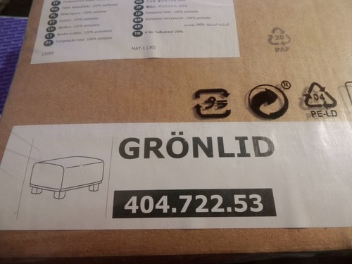 Ikea grönlid bezug - bezug, für