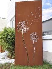 Edelrost GartenSichtschutz aus