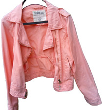 DENIM CO. - Jeansjacke - lachsfarben - Gr. 36