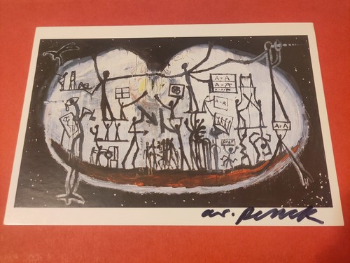 Penck kunstpostkarte - a.r.,