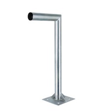 PremiumX 60cm Wandhalter Stahl SAT LTE Antenne Wand Halterung mit Verstrebung