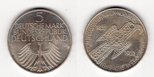 Brd dm 1952 d - brd,