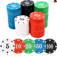 Casino Pokerchips, 100 Stück