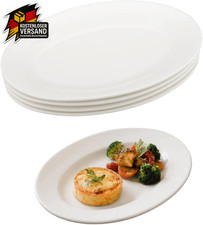 Servierplatte Porzellan oval