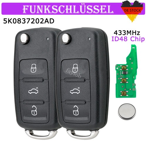 Funk schlüssel 434mhz - 2x,