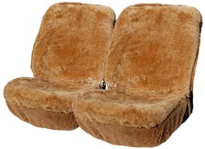 2 LAMMFELL-Sitzbezüge VW Lupo