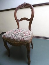 Stuhl Medallion-Stuhl alt Eiche 10247 Berlin Shabby vintage Sessel Holz stabil