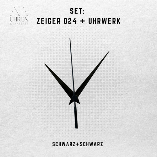 Quarzuhrwerk lautlos mit