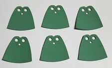 6x Umhang grün Cape Mantel