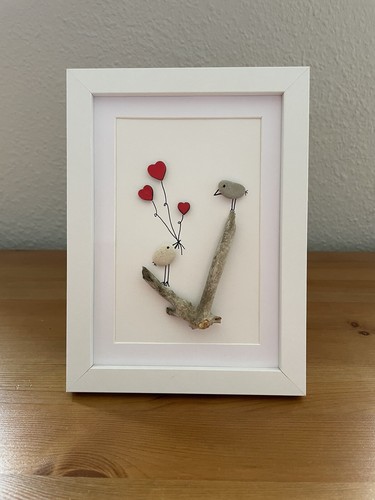 Geschenk deko steinbild ich - geschenk/deko, ~