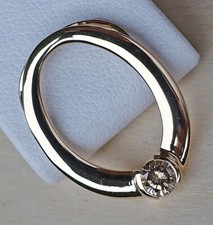 0.25 Ct Champagner Brillant