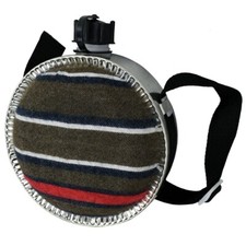 B-Ware Western Trinkflasche mit Flecken und Dellen Feldflasche