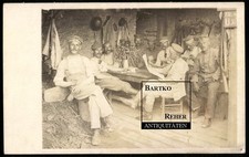 Foto 1.WK Schützengraben - Unterstand Soldatenleben an der Front Trench War Life