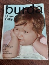 Burda Unser Baby Nr. 50 Zeitschrift Nähen Stricken 1963 komplett viele Fotos
