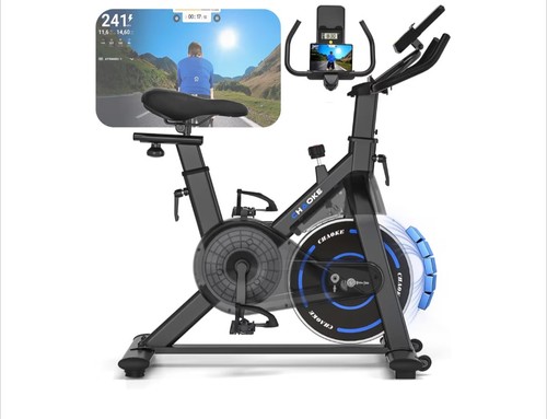 Heimtrainer fahrrad mit - fahrrad, app
