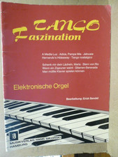 Musiknoten " Tango-Faszination " für elektronische Orgel