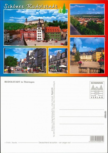 Rudolstadt markt rathaus - markt,,