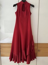 Schönes Flamencokleid Flamenco Tanz Kleid  rot, ca. Grösse S 36 / 38