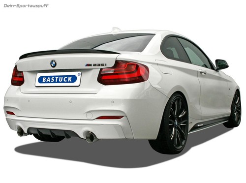 Bastuck sportauspuff bmw 2er - sportauspuff,