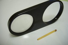 Linse, plan-konvex, f ca.70 mm, f. Optiklabor, evtl. v. Zeiss-Schlierengerät 80