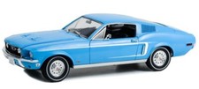 FORD Mustang Fastback - 1968 - Sierra Blue - Greenlight 1:18