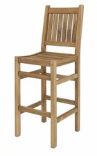Bar Stuhl Barhocker in Teak