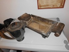 Hotelsilber - Kanne Schale - mit Holz - ungeputzt - gebraucht - Dachbodenfund