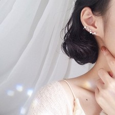 Lang Ohrstecker Silber 925