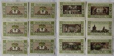 Banknoten notgeld der stadt - 6,
