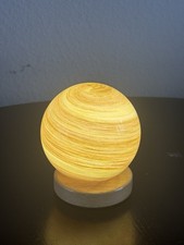 Kleine Planet Glas Kugel Nacht
