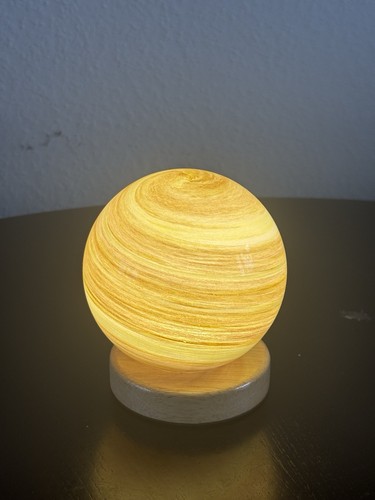 Kleine planet glas kugel nacht - kugel,