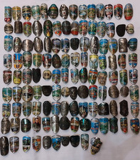 Sammlung 122 Stocknägel Stockemblem Stockschild Raritäten Deutschland Europa RAR