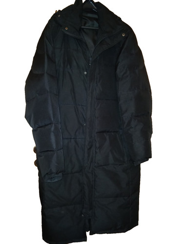 Herren mantel dick schwarz - herren,