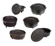 Feuertopf CAMP CHEF DO5 SDO8 SDO10 SDO12 SDO14 SDO16 Dutch Oven aus Gusseisen