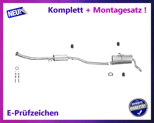 Auspuffanlage für citroen - auspuffanlage,