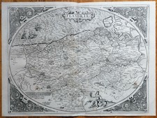 Ortelius Original Karte