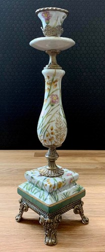 Kerzenleuchter 28cm porzellan - kerzenleuchter,