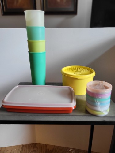 Tupperware various pieces all - pieces,