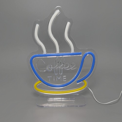 Led neon schild coffee - neon,