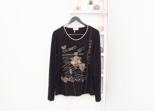 Elisa cavaletti bluse schwarz - bluse,