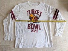 Turkey Bowl Americal Football Longsleeve T-Shirt Size: XXL Sehr gut! NFL