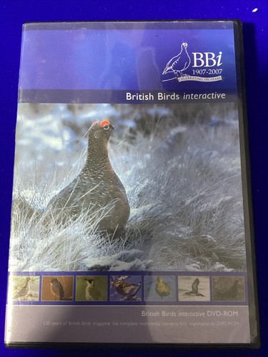 Dvd british birds - british, interaktiv