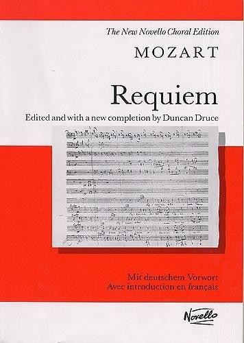 Mozart requiem vocal score - mozart,