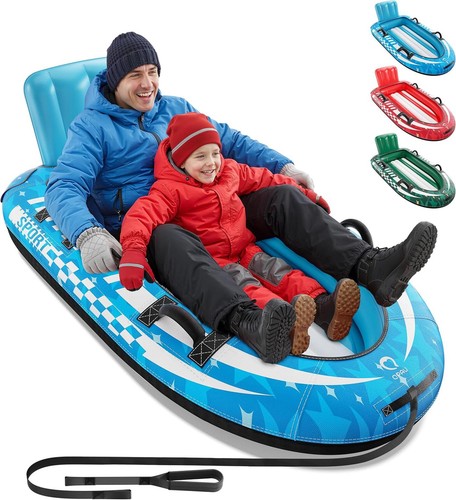 Aufblasbarer schneeschlitten - aufblasbarer,