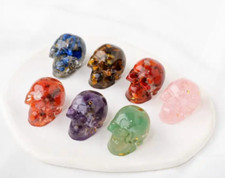 7x Edelstein Kristall