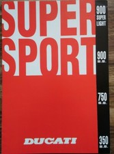 Ducati Supersport 900Superlight 900SS/750SS/350SS Prospekt 